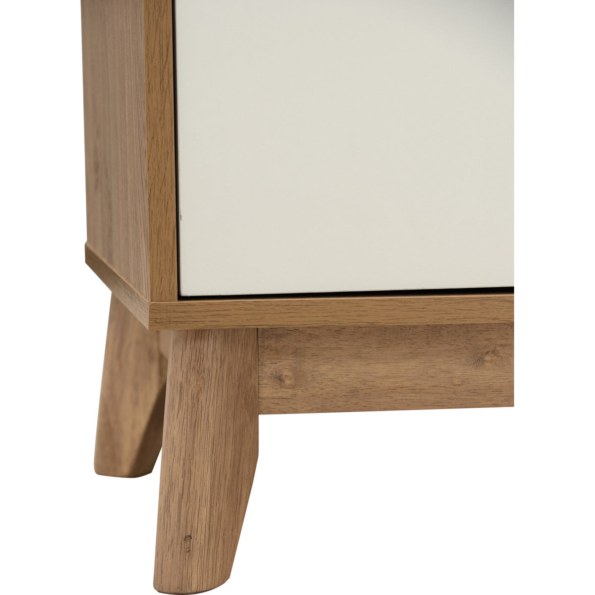 HIRADO TV Cabinet - Oak + White (1500L)