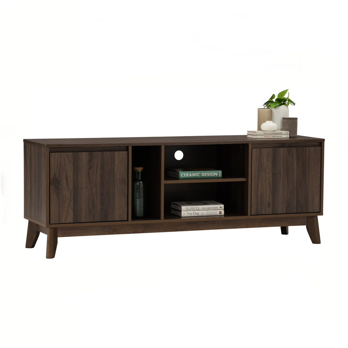HIRADO TV Cabinet - Walnut (1500L)