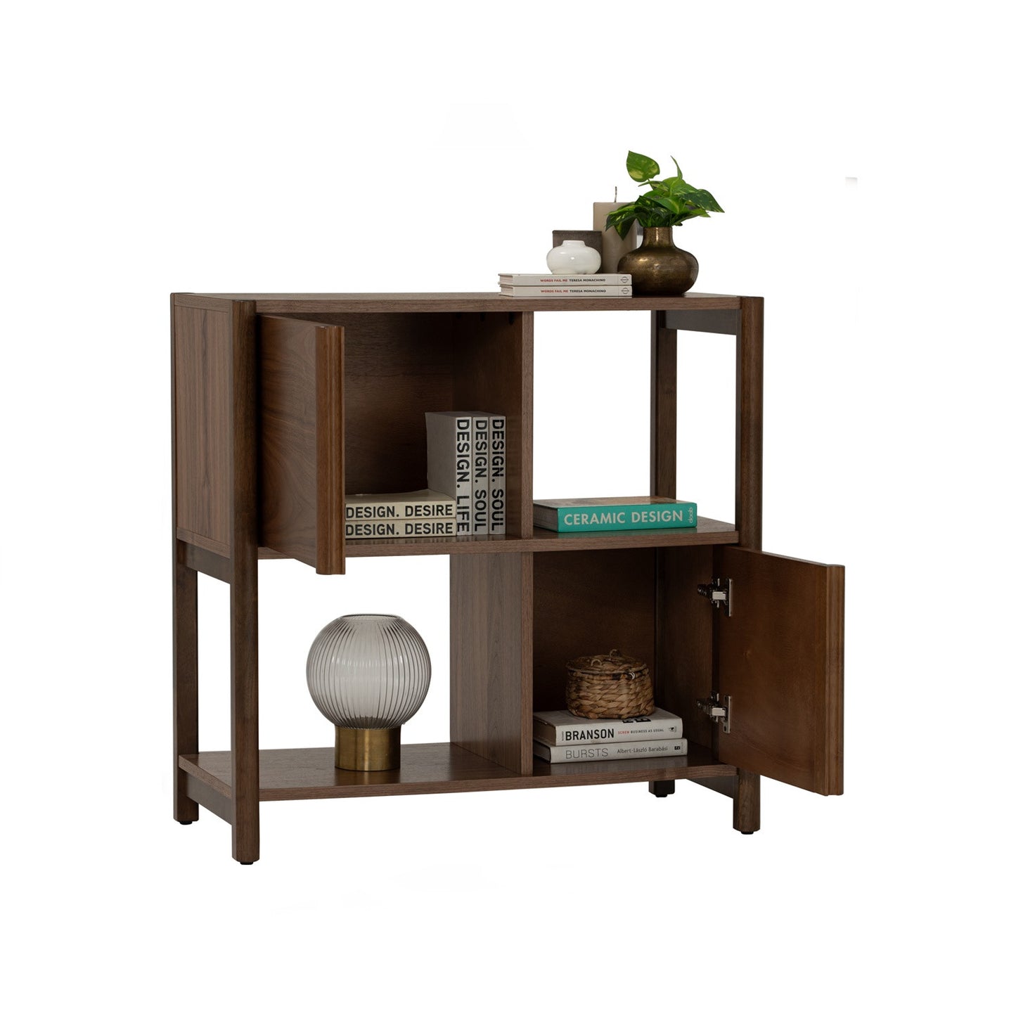 HOLSTEN Bookcase With 2 Door