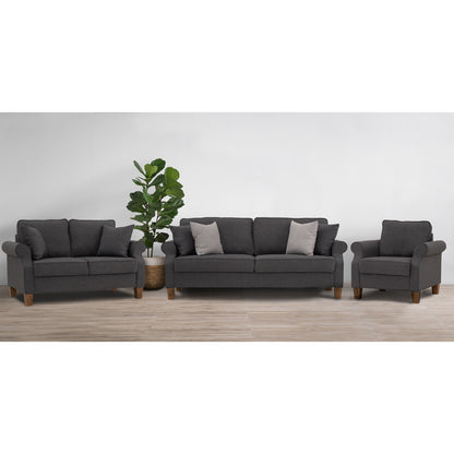 IMPALA 1 Seater Sofa - Grey