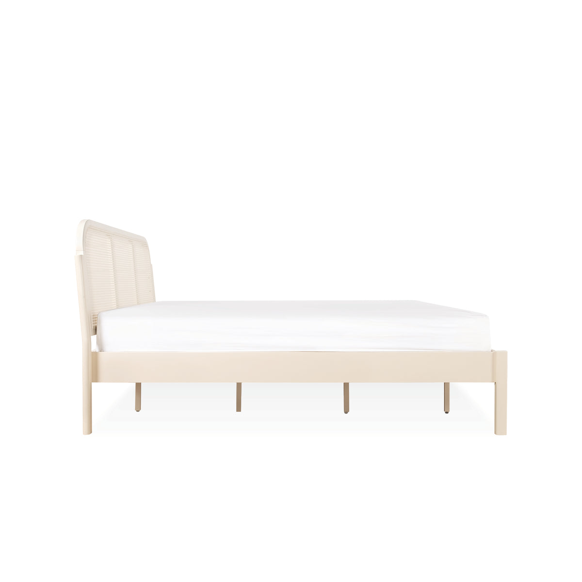 IVORY Bedframe (Queen Size)