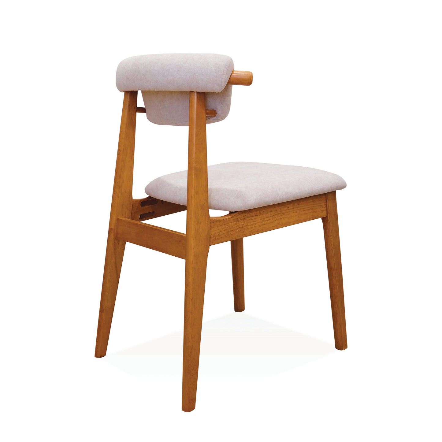 IVORY Dining Chair - Light Walnut
