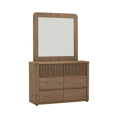 KALMAR 6 Drawer Dresser With Mirror
