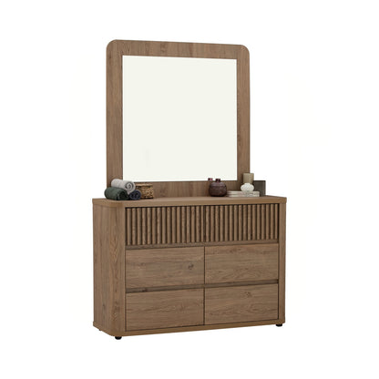 KALMAR 6 Drawer Dresser With Mirror