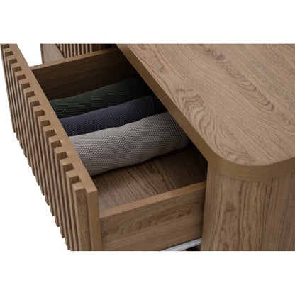 KALMAR 6 Drawer Dresser With Mirror