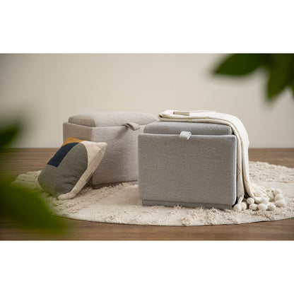 KATO Pouf - Beige (With Storage)