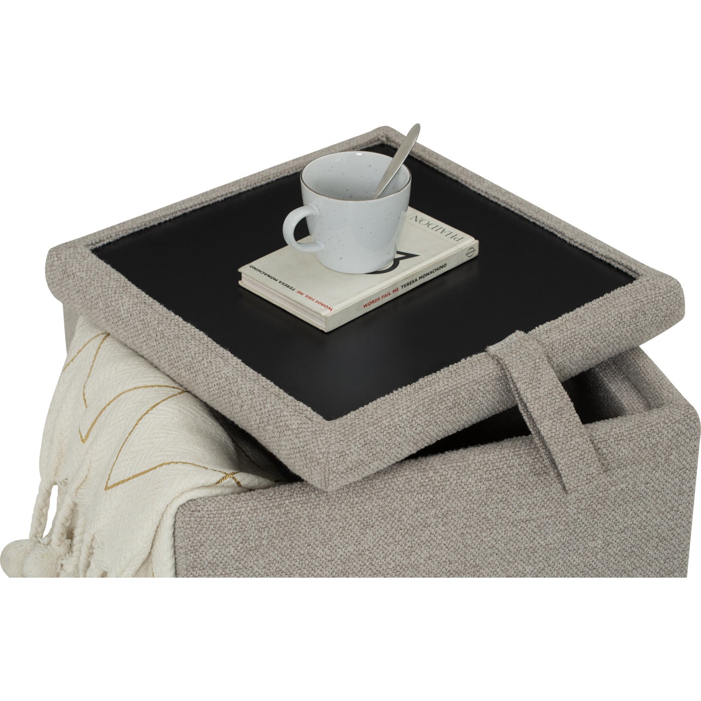 KATO Pouf - Beige (With Storage)
