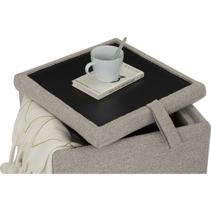 KATO Pouf - Beige (With Storage)