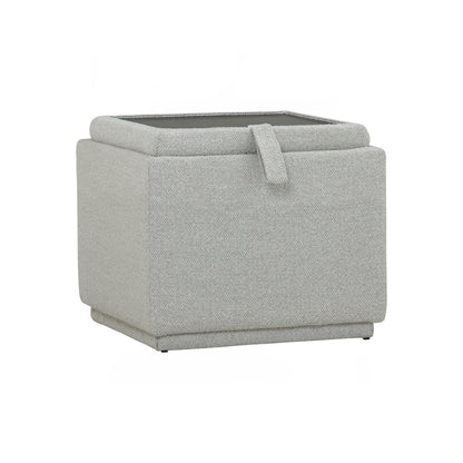 KATO Pouf - Light Grey (With Storage)