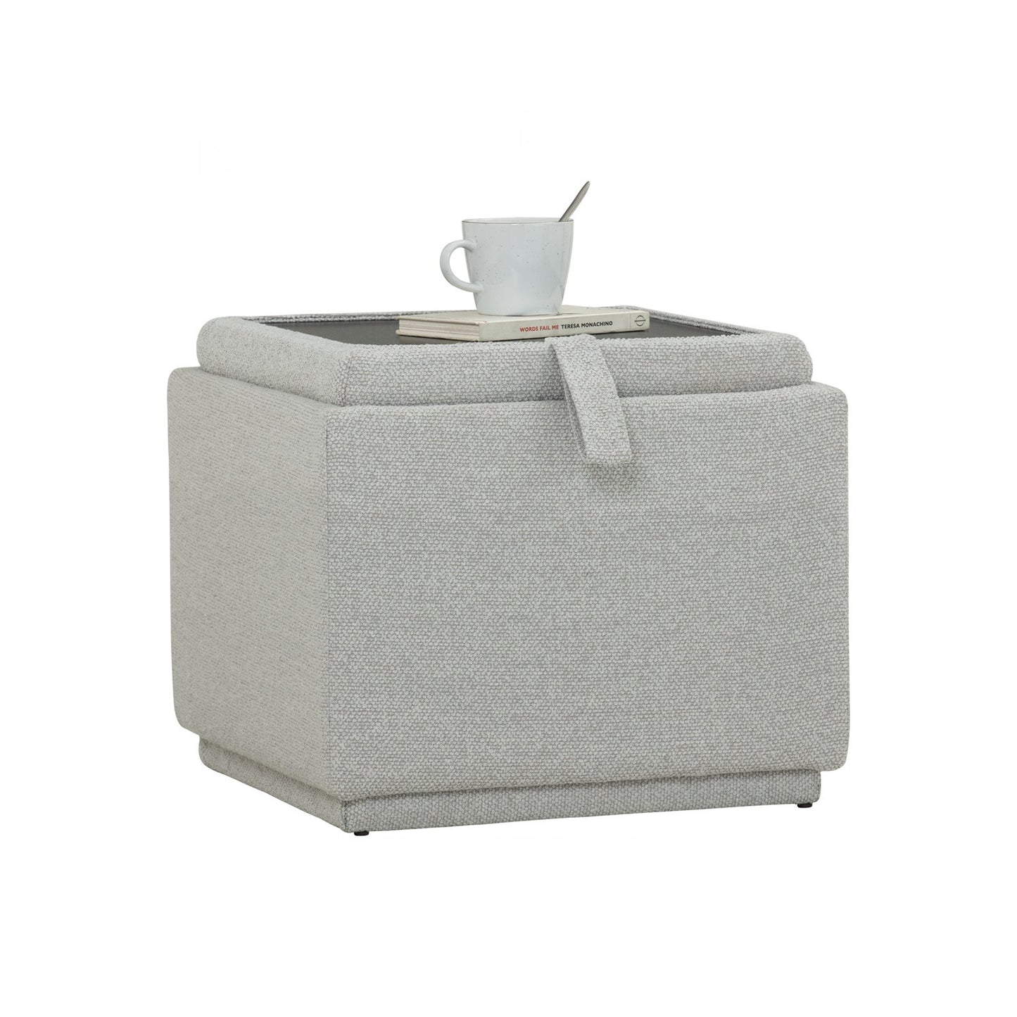 KATO Pouf - Light Grey (With Storage)