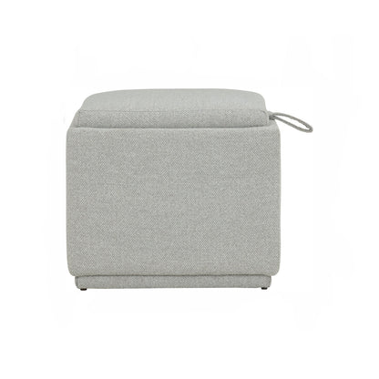KATO Pouf - Light Grey (With Storage)