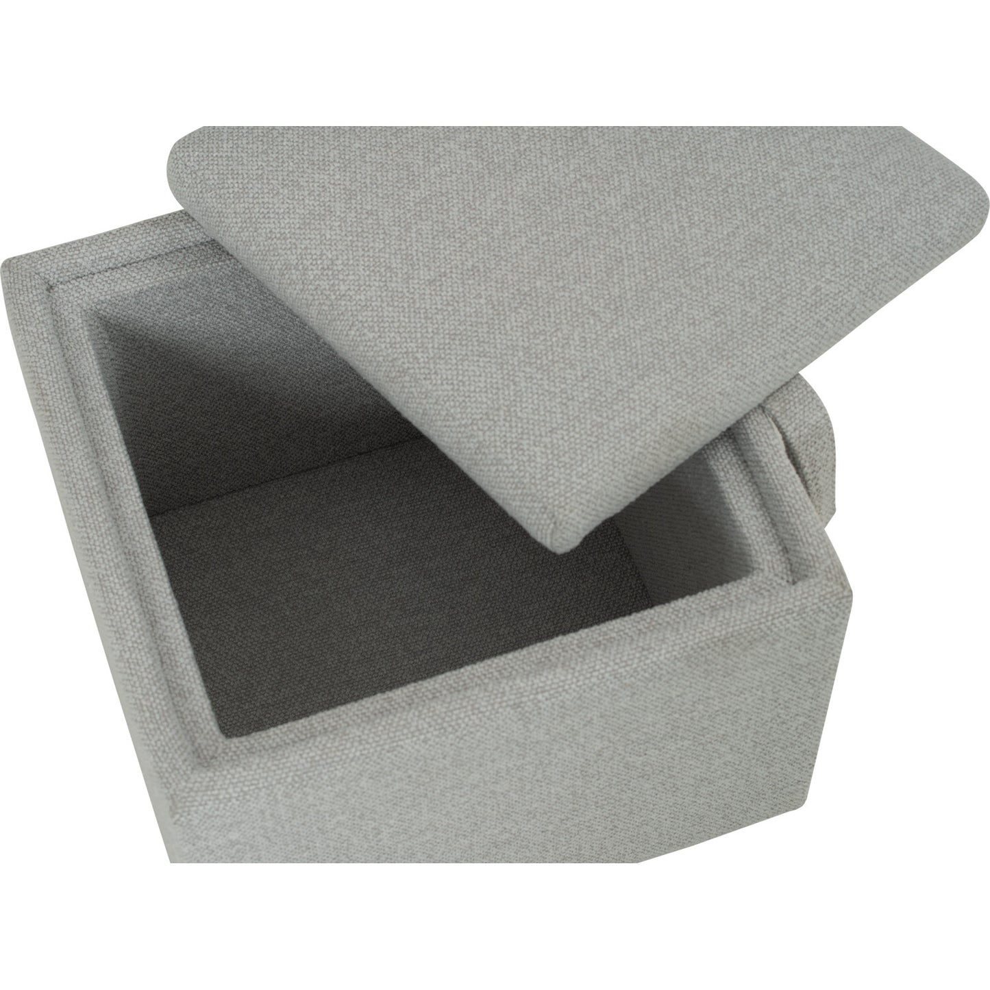 KATO Pouf - Light Grey (With Storage)