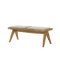 KAYLA Bench - Beech (1295L)