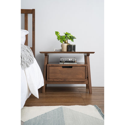 KEVA Bed Side Table - Cocoa