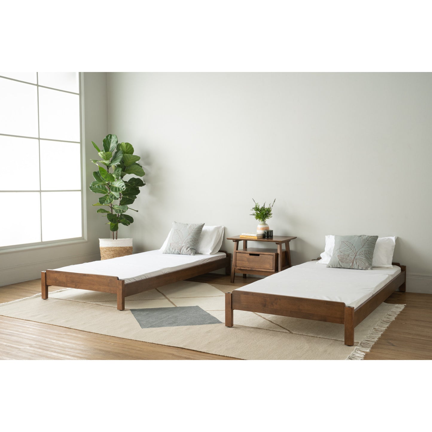 KEVA Bed Side Table - Cocoa