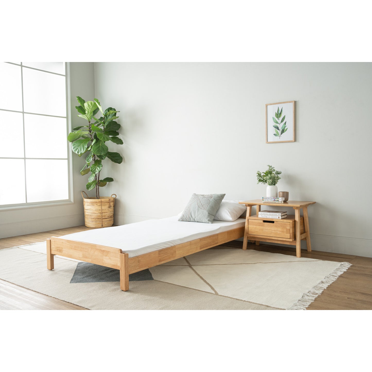 KEVA Bed Side Table - Natural