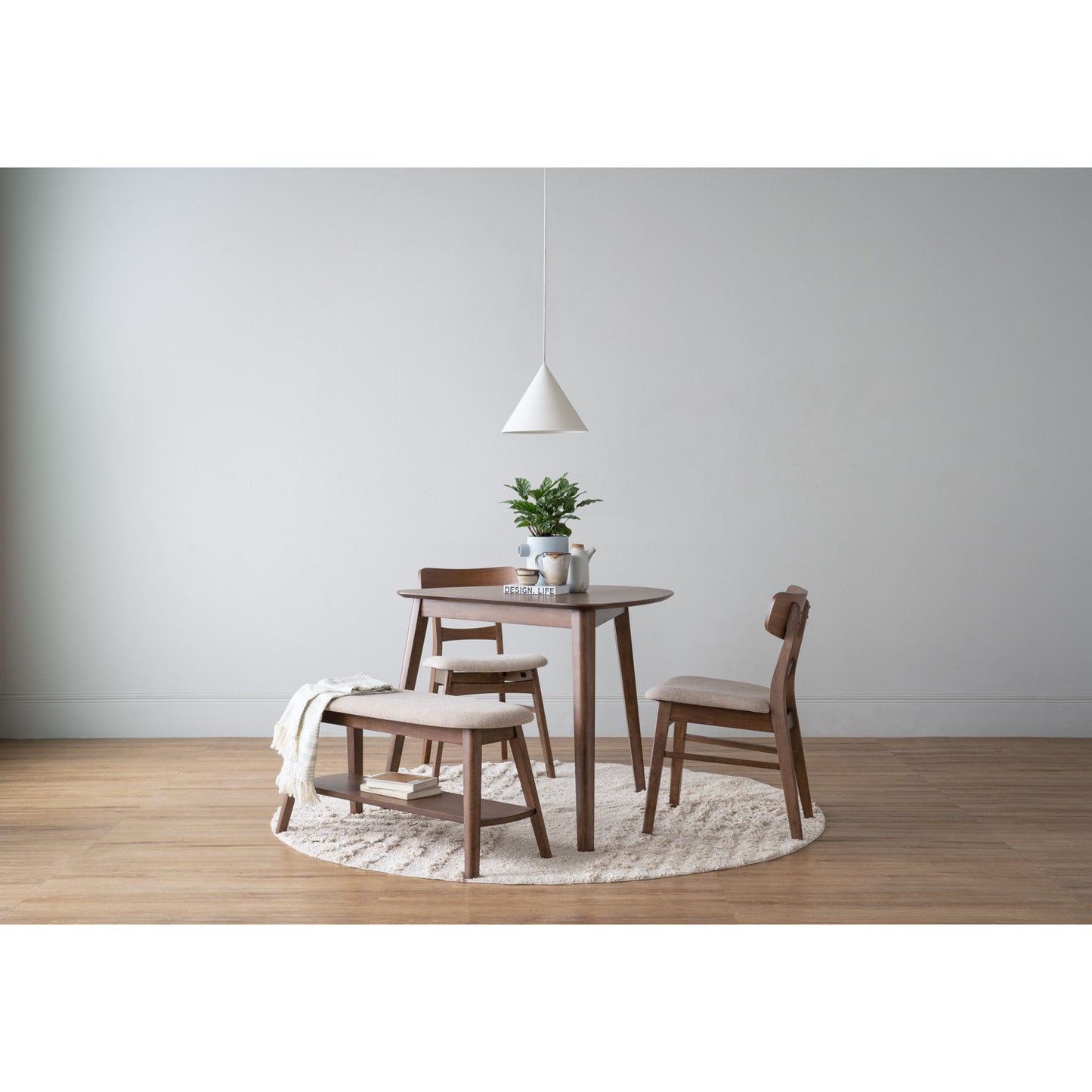 KHASA Dining Table - Cocoa