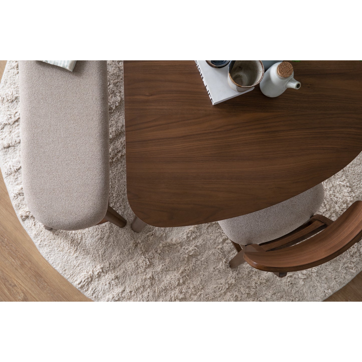 KHASA Dining Table - Cocoa