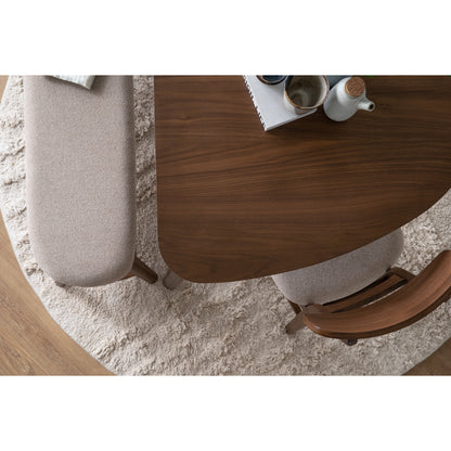 KHASA Dining Table - Cocoa