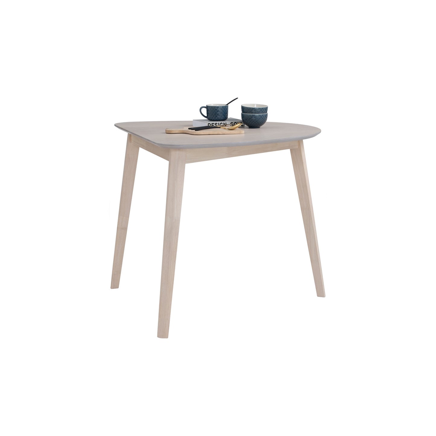 KHASA Dining Table - White Wash