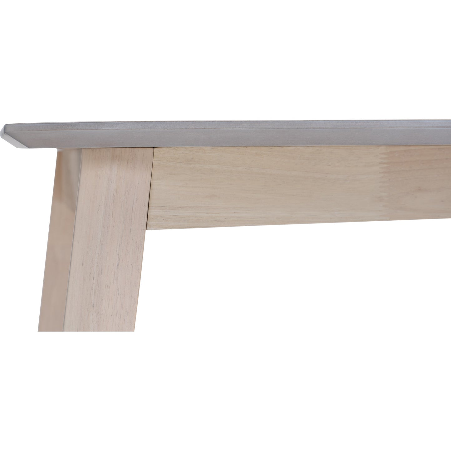 KHASA Dining Table - White Wash