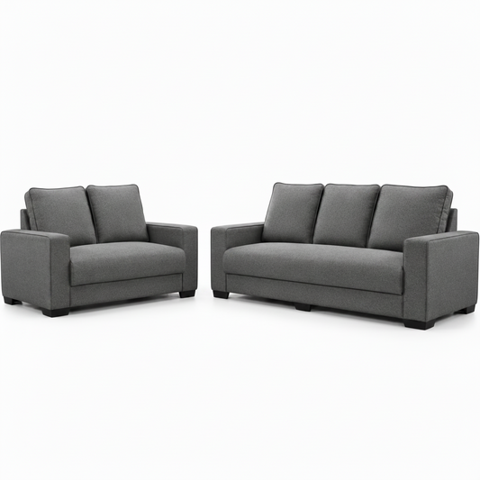 KIMO 2+3 Seater Sofa - Grey