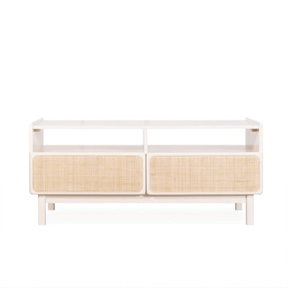 KINO Coffee Table - Soft Cream White (1100L)