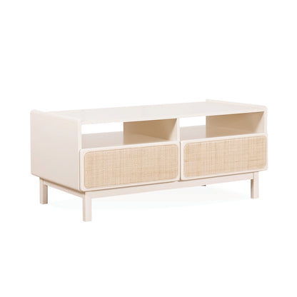 KINO Coffee Table - Soft Cream White (1100L)