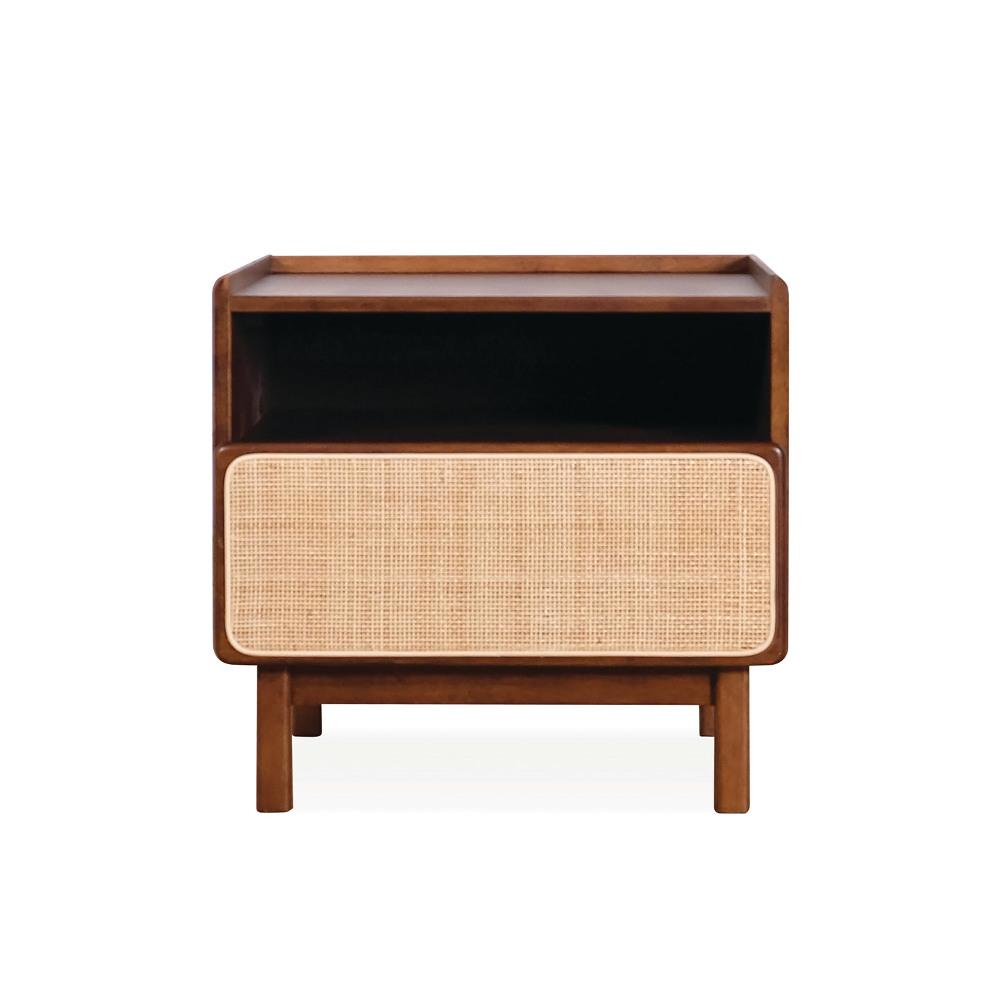 KINO End Table - Medium Brown