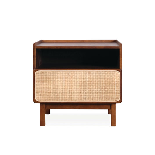 KINO End Table - Medium Brown