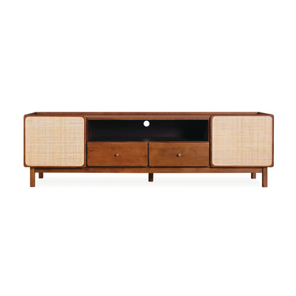 KINO TV Cabinet - Medium Brown (1800L)