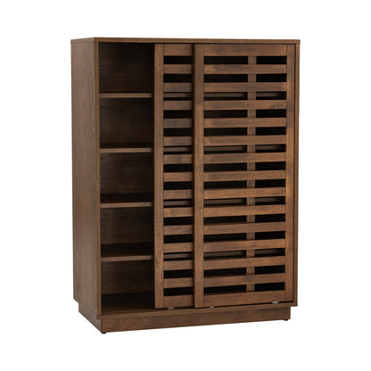 KYOTO 2 Door Shoe Cabinet - Cocoa