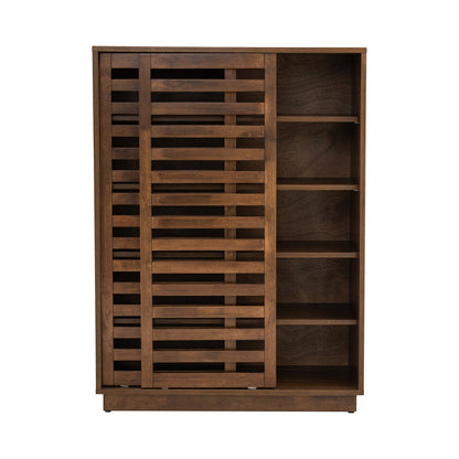 KYOTO 2 Door Shoe Cabinet - Cocoa