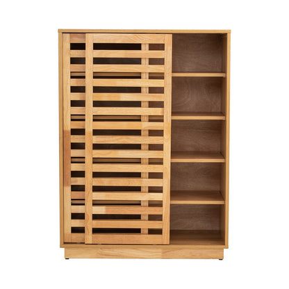 KYOTO 2 Door Shoe Cabinet - Natural