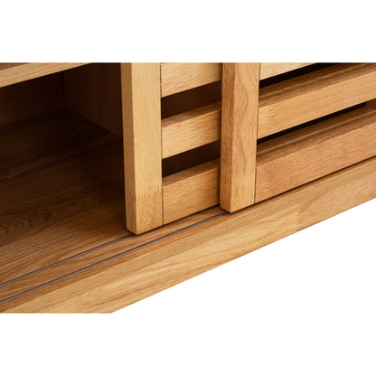 KYOTO 2 Door Shoe Cabinet - Natural