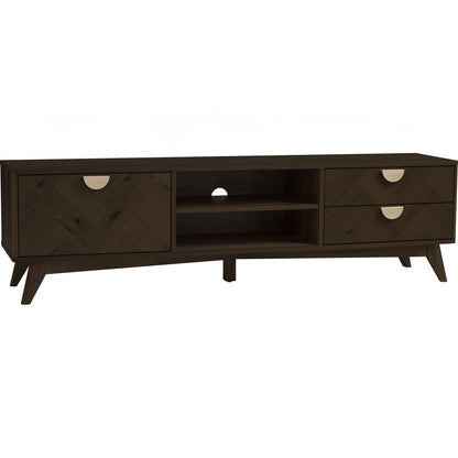 LOFTUS TV Cabinet - Smoked Oak (1800L)