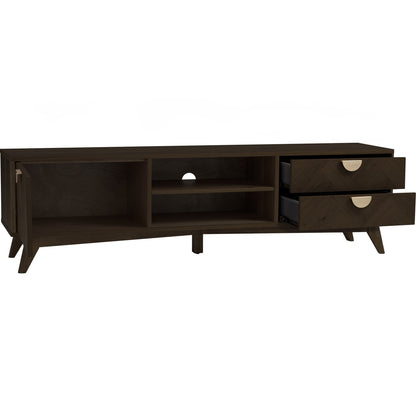 LOFTUS TV Cabinet - Smoked Oak (1800L)