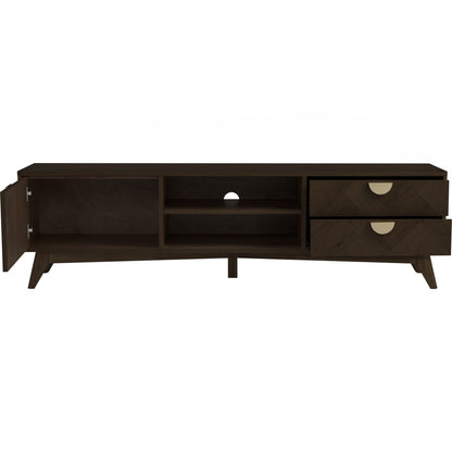 LOFTUS TV Cabinet - Smoked Oak (1800L)