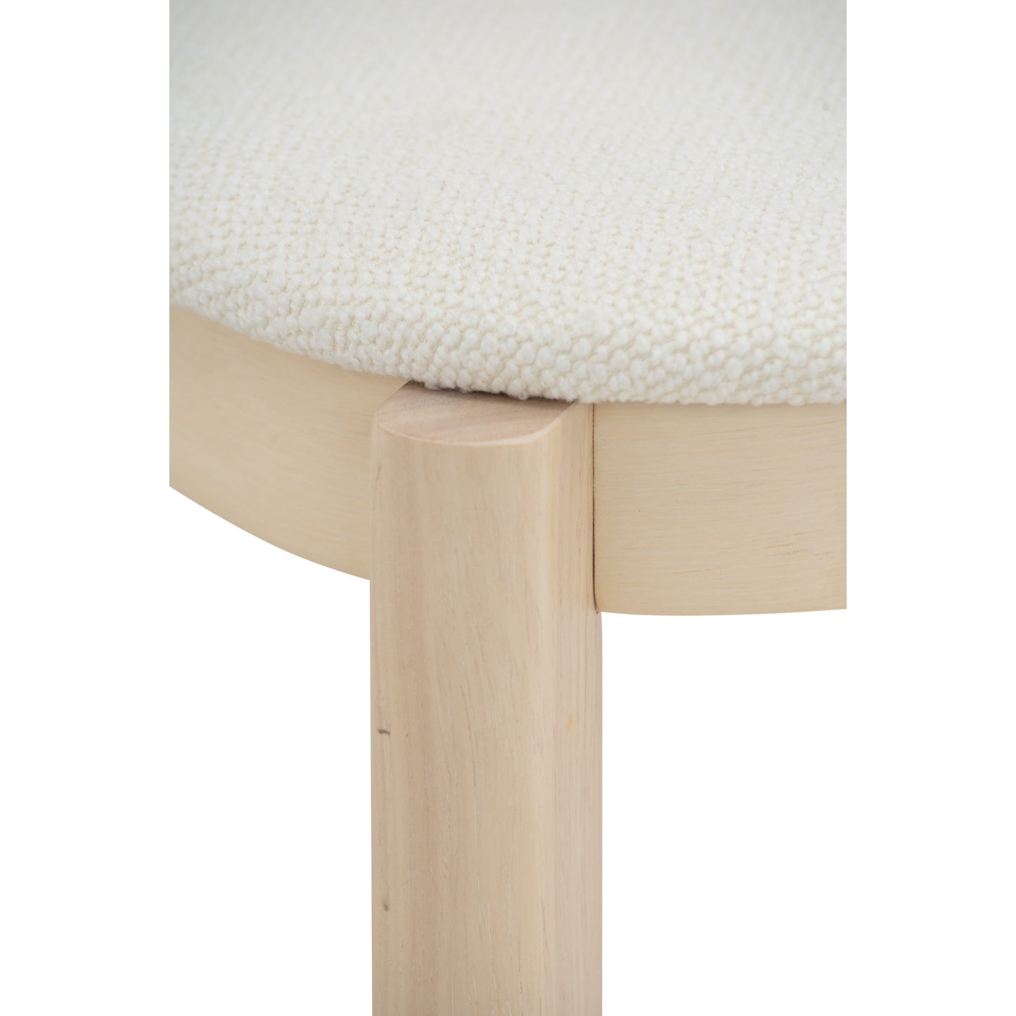 LOWEN Dining Chair - Cream White