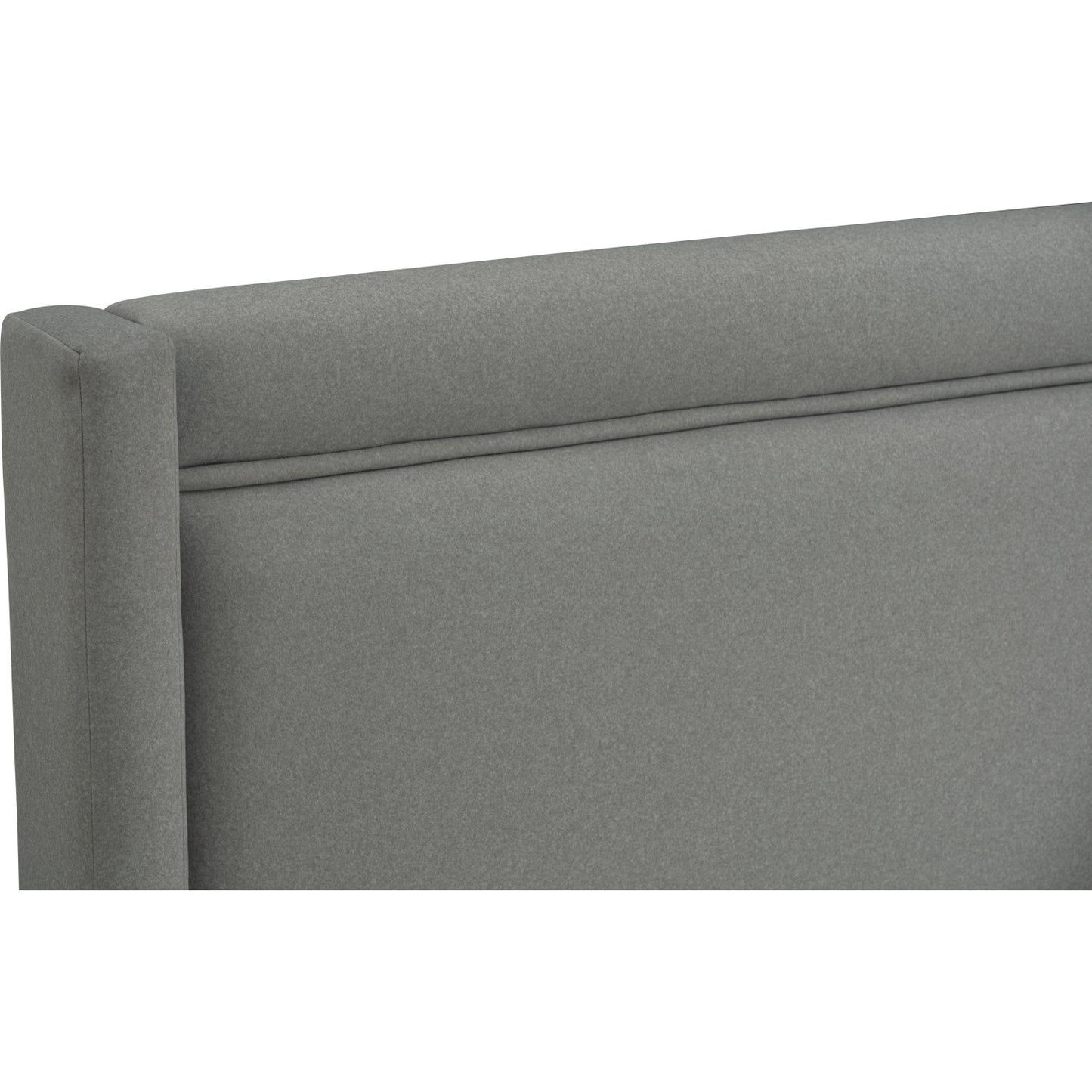 LILAH Bedframe - Warm Grey (Queen Size)