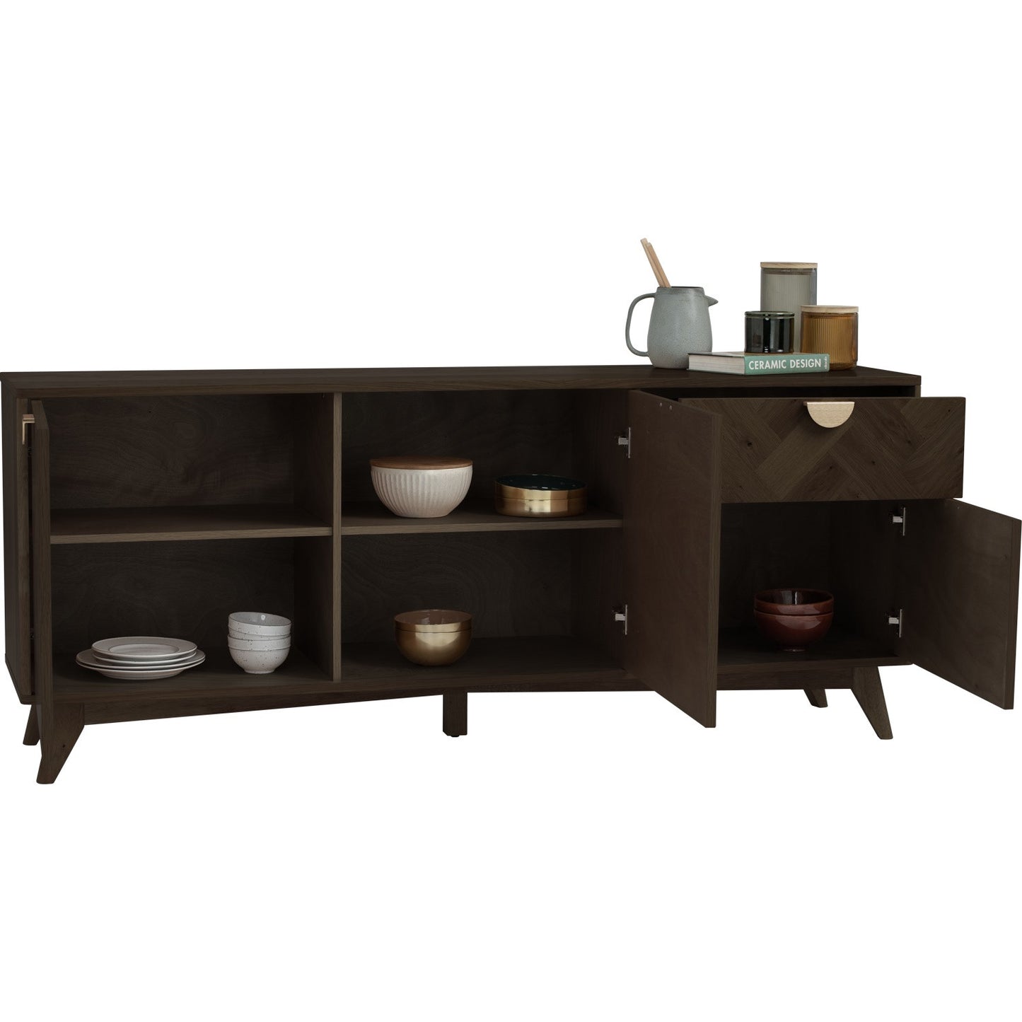 LOFTUS Sideboard - Smoked Oak (1800L)