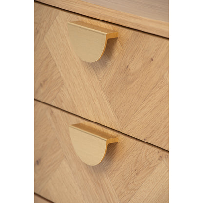 LOFTUS TV Cabinet - Oak (1800L)