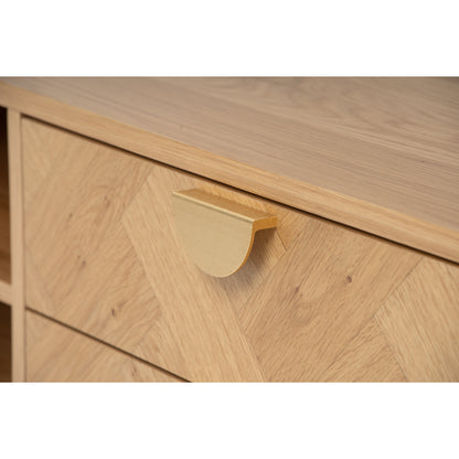 LOFTUS TV Cabinet - Oak (1800L)