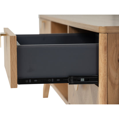 LOFTUS TV Cabinet - Oak (1800L)