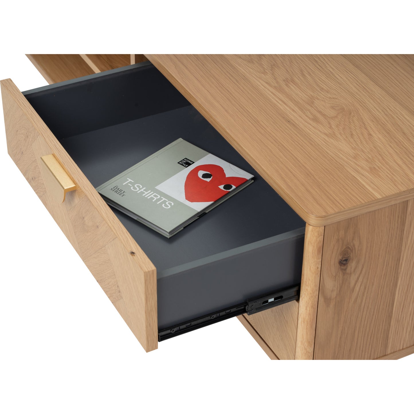 LOFTUS TV Cabinet - Oak (1800L)