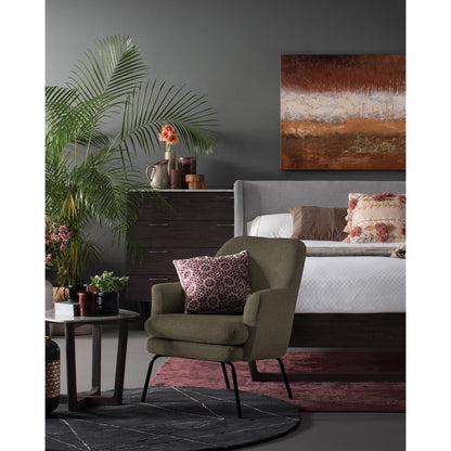 LUCIAN Lounge Chair - Leaf Green