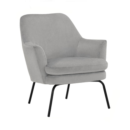 LUCIAN Lounge Chair - Warm Grey (Pet Friendly Fabric)