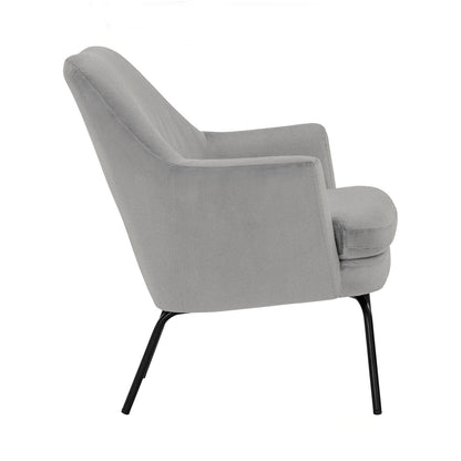 LUCIAN Lounge Chair - Warm Grey (Pet Friendly Fabric)