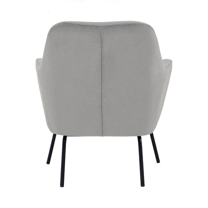 LUCIAN Lounge Chair - Warm Grey (Pet Friendly Fabric)