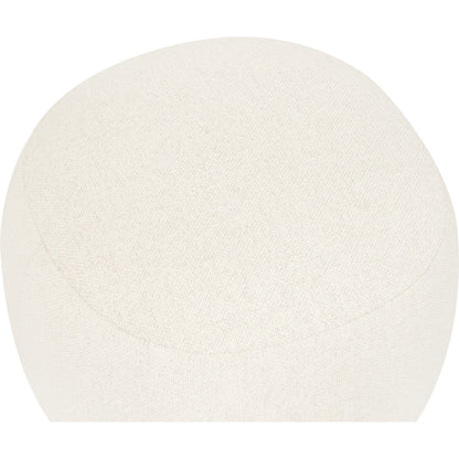 LUX Pouf S - Cream White